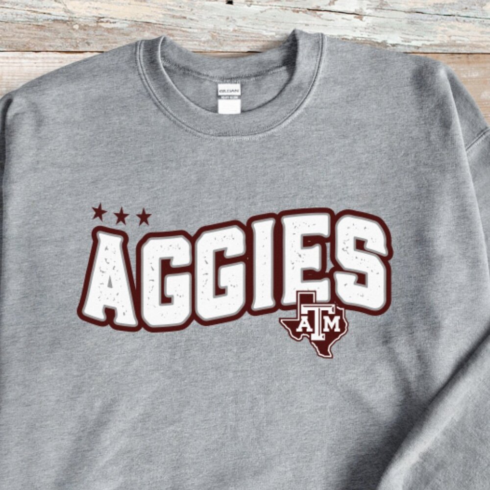 NEW - Texas A&M Aggies Crewneck Sweatshirt Unisex